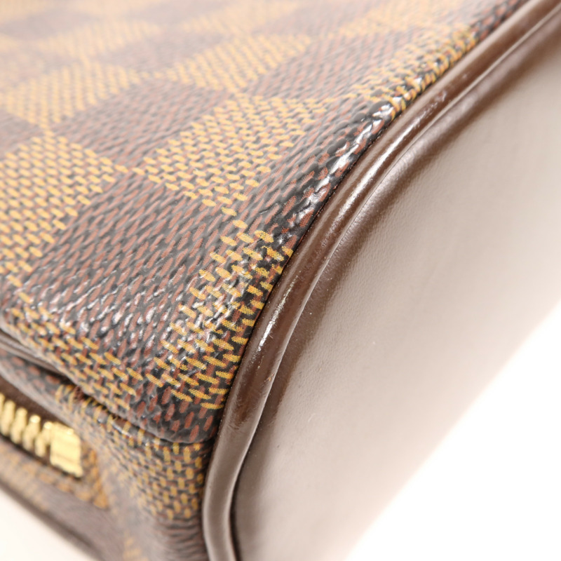 LOUIS VUITTON Damier Sarria Mini金扣手挽袋-9