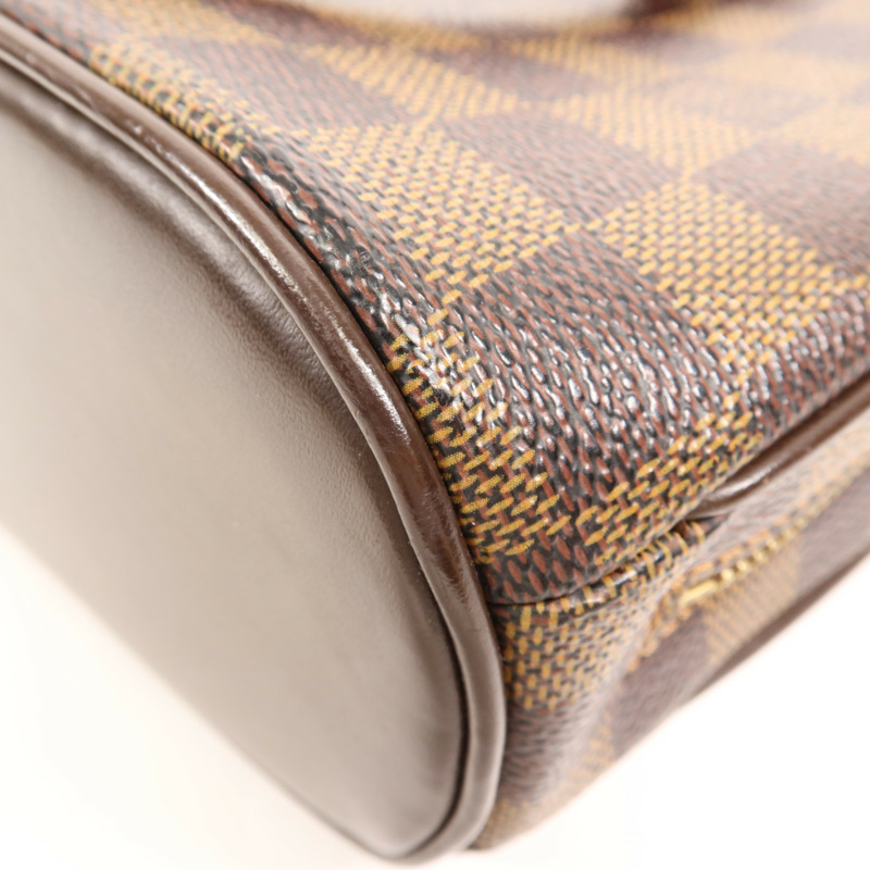 LOUIS VUITTON Damier Sarria Mini金扣手挽袋-10