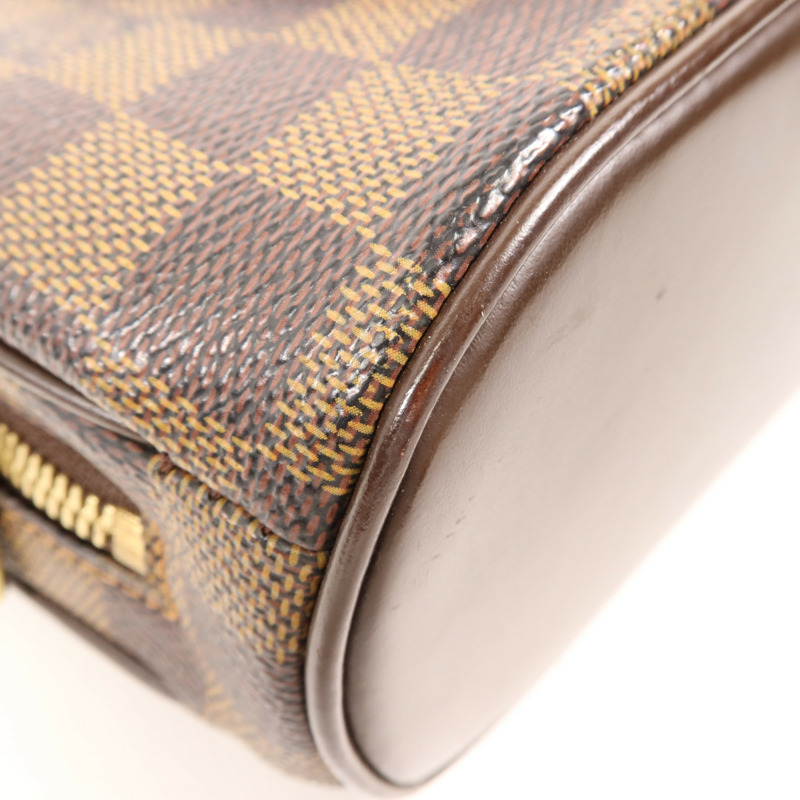 LOUIS VUITTON Damier Sarria Mini金扣手挽袋-11