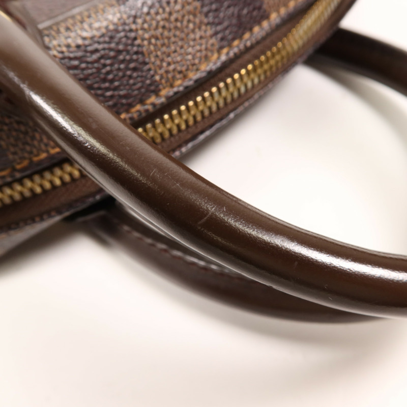 LOUIS VUITTON Damier Sarria Mini金扣手挽袋-12