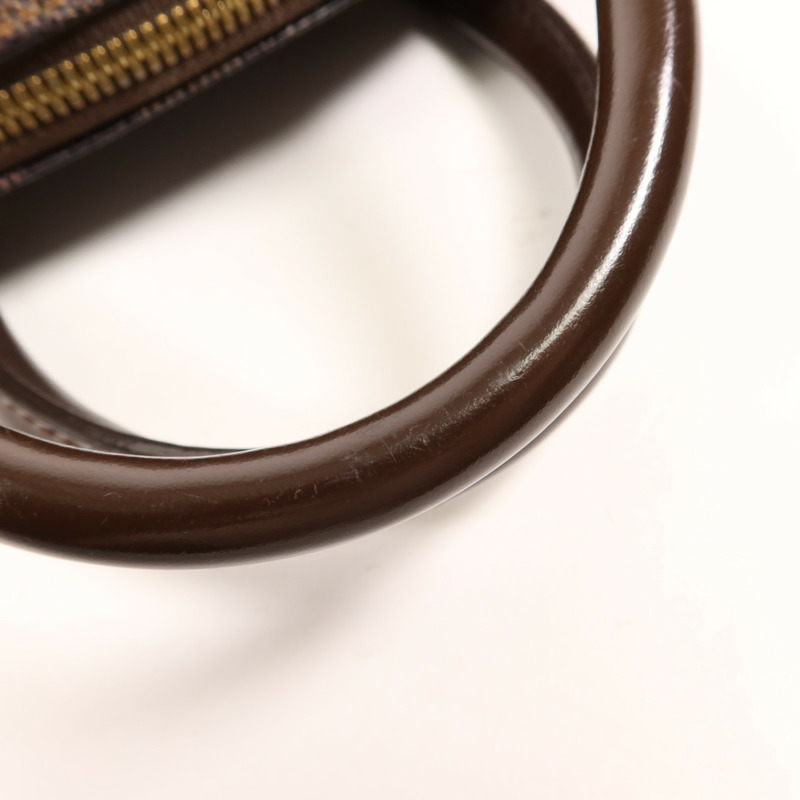 LOUIS VUITTON Damier Sarria Mini金扣手挽袋-13