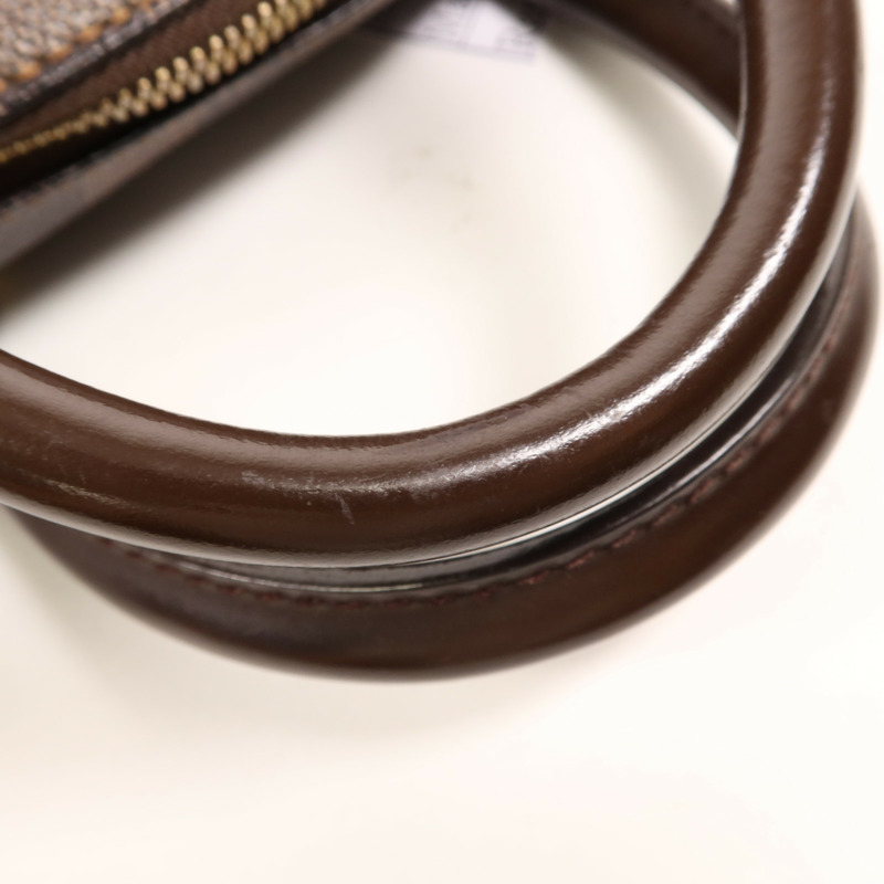 LOUIS VUITTON Damier Sarria Mini金扣手挽袋-14