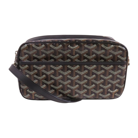 GOYARD 塗層帆布Cap Vert Pm銀扣肩背袋