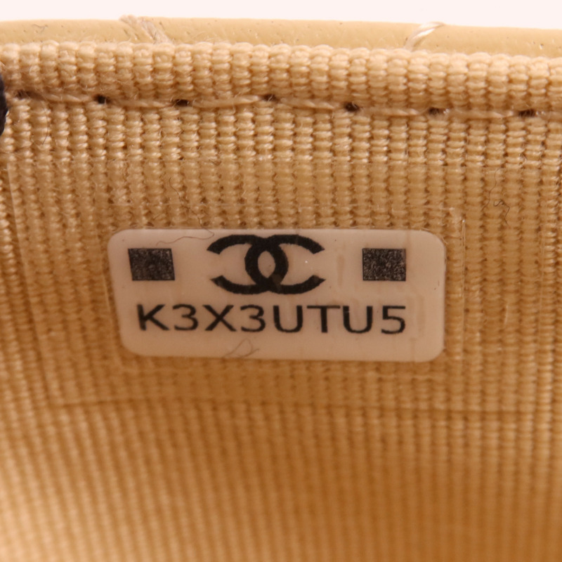 CHANEL 羊皮皮革Card Case銀扣卡片套-7