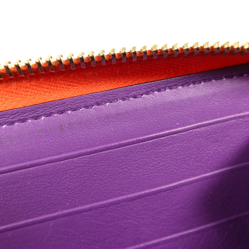 GUCCI 塗層帆布Long Wallet金扣長錢包-12