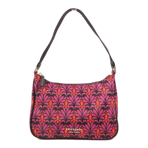 Kate Spade 尼龍Shoulder Bag銀扣肩背袋