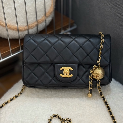 Chanel coco20 金球黑色 ✨最新晶片款