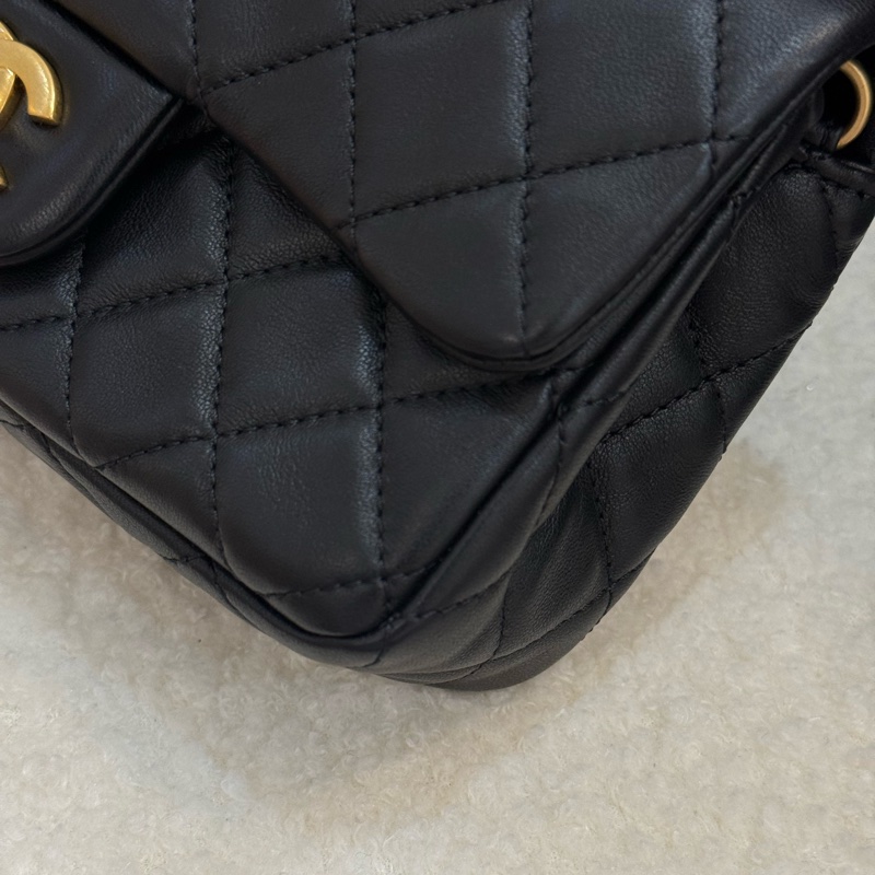 Chanel coco20 金球黑色 ✨最新晶片款-6