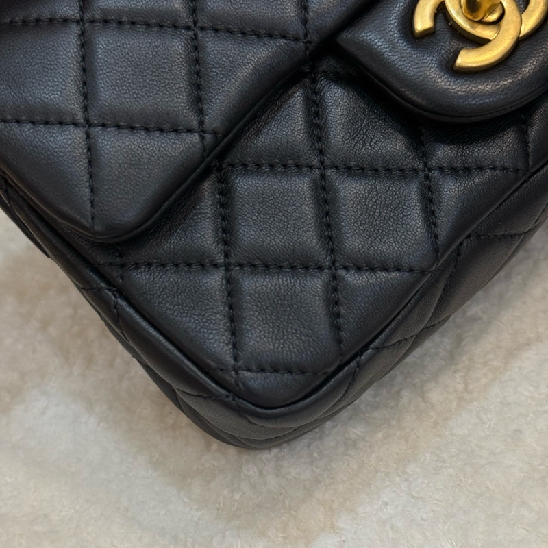 Chanel coco20 金球黑色 ✨最新晶片款-7