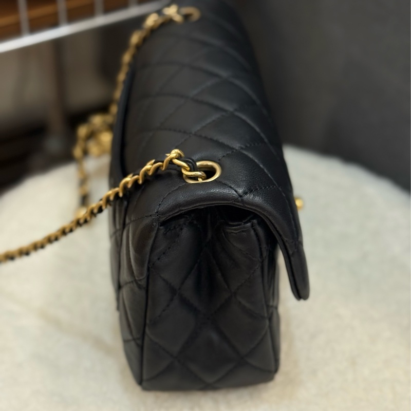 Chanel coco20 金球黑色 ✨最新晶片款-10