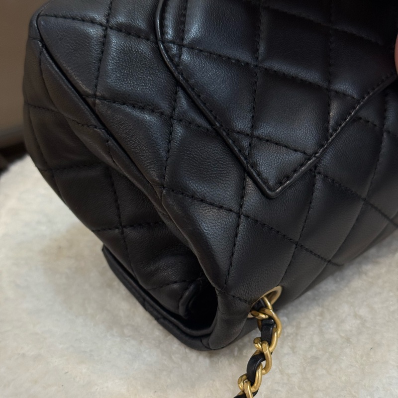 Chanel coco20 金球黑色 ✨最新晶片款-13