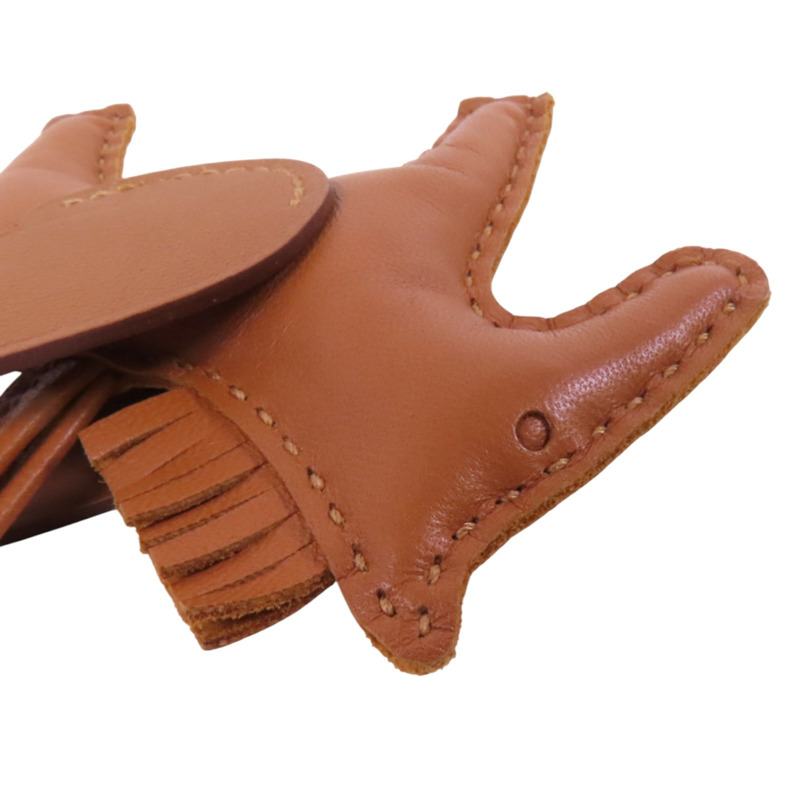 HERMES Milo皮革Redeo Pegase Charm掛飾-4