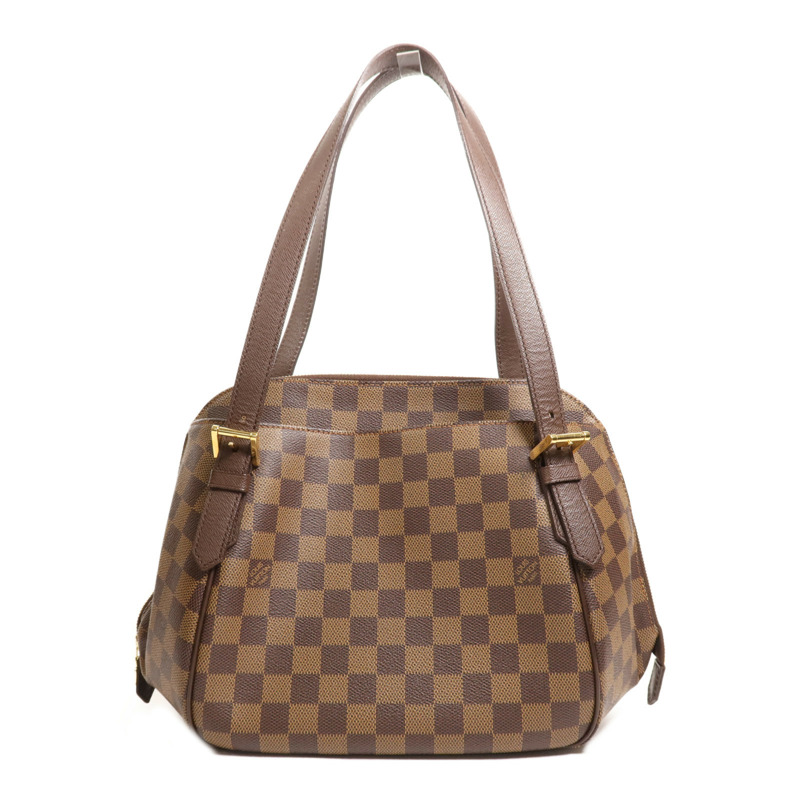 LOUIS VUITTON Damier Belem MM金扣肩背袋-1