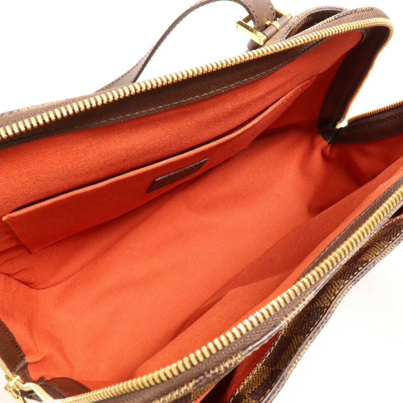 LOUIS VUITTON Damier Belem MM金扣肩背袋-4