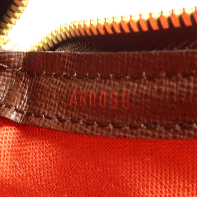 LOUIS VUITTON Damier Belem MM金扣肩背袋-6