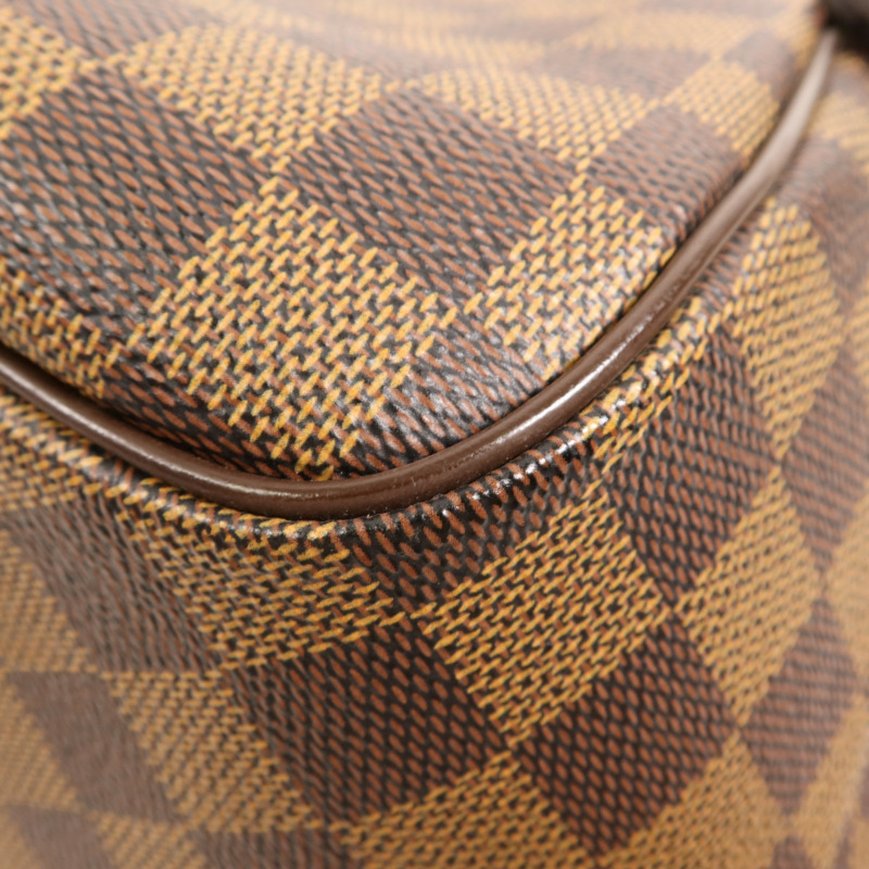 LOUIS VUITTON Damier Belem MM金扣肩背袋-11