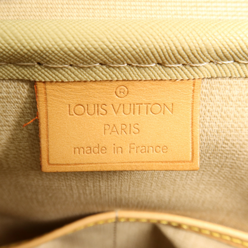 LOUIS VUITTON Monogram Deauville金扣手挽袋-5