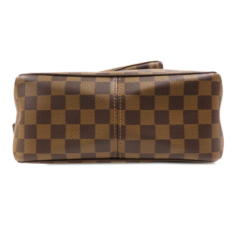 LOUIS VUITTON Damier Olaf MM金扣肩背袋-3