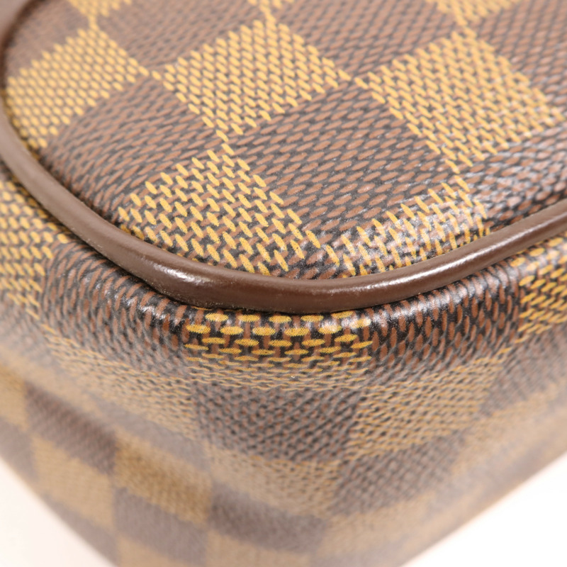 LOUIS VUITTON Damier Olaf MM金扣肩背袋-10