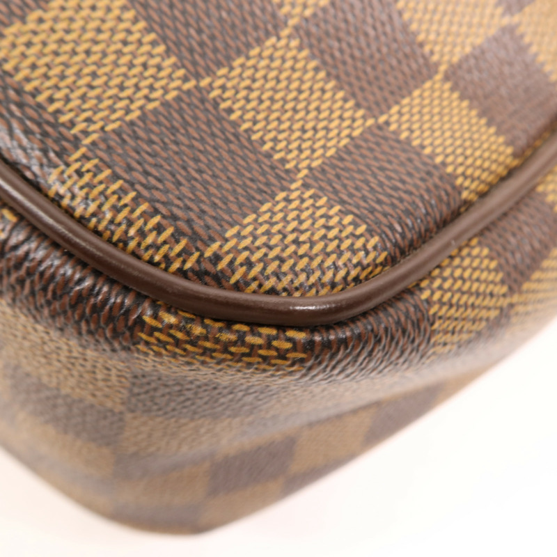 LOUIS VUITTON Damier Olaf MM金扣肩背袋-11