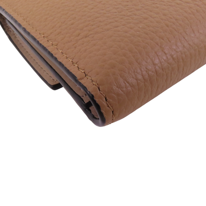 LOEWE 牛皮皮革Small Wallet銀扣短錢包-12