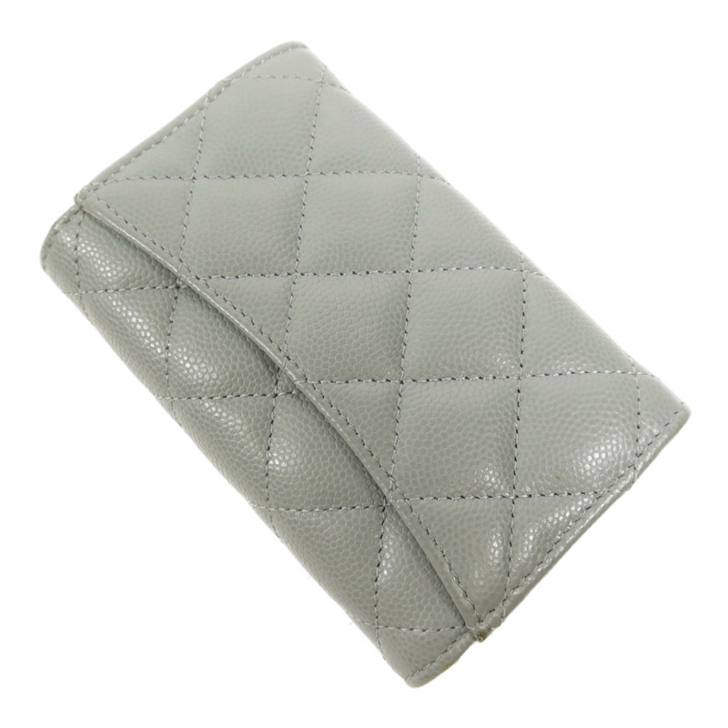 CHANEL 牛皮皮革Card Case金扣卡片套-3