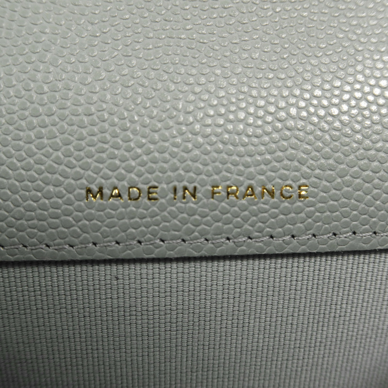 CHANEL 牛皮皮革Card Case金扣卡片套-6