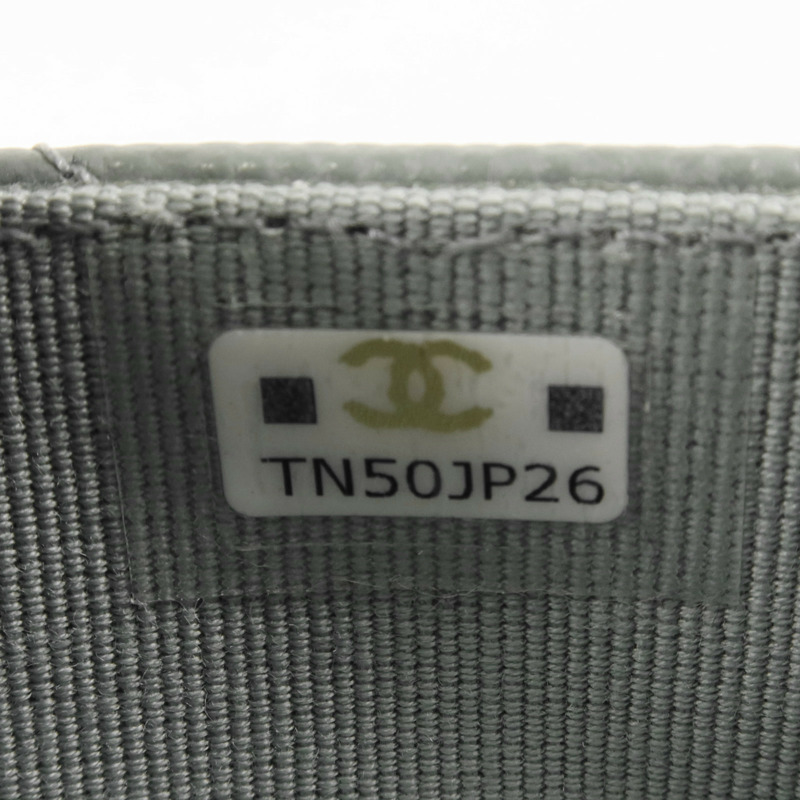 CHANEL 牛皮皮革Card Case金扣卡片套-7