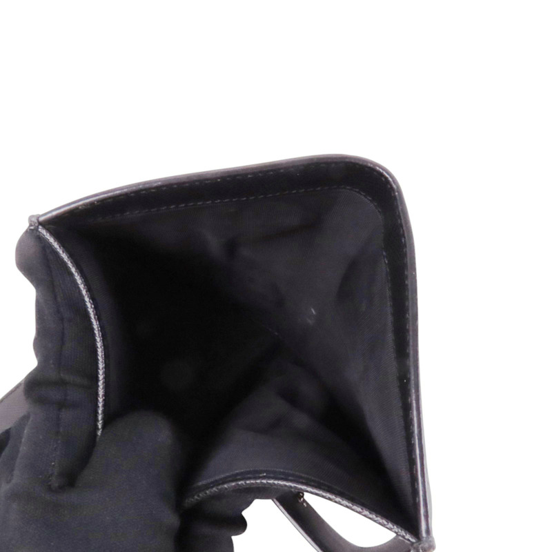 PRADA Saffiano皮革Middle Wallet銀扣錢包-7