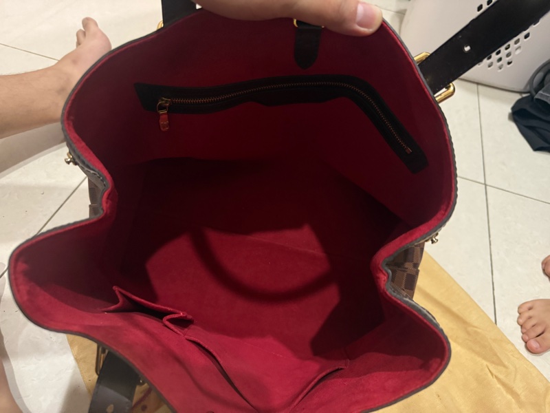 LOUIS VUITTON 路易威登 托特包 N51204 格紋-5