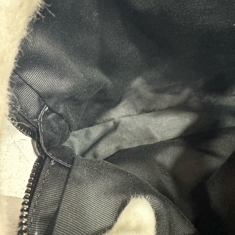 YSL 819279 黑羊皮黑釦相機包 Niki-30