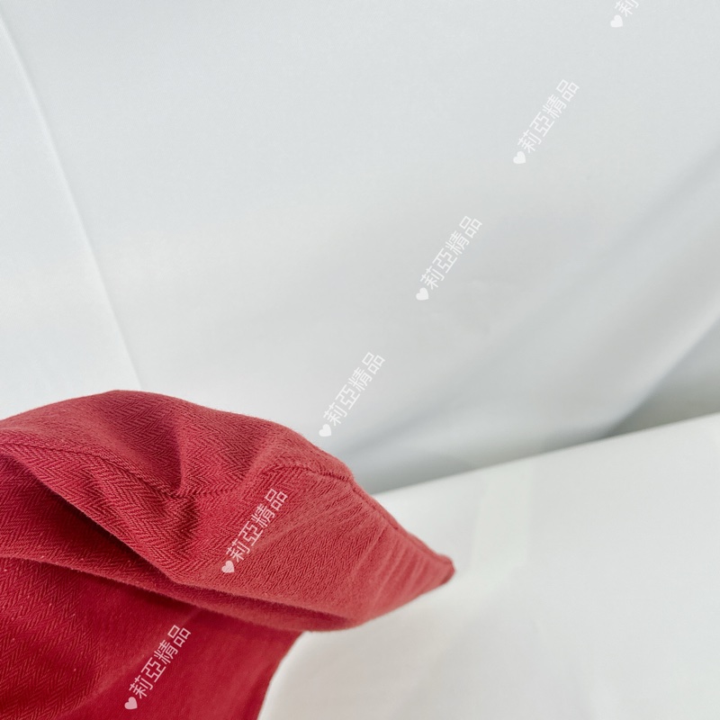 莉亞精品♡ Hermes Aline 磚紅色帆布袋 二手美包-9