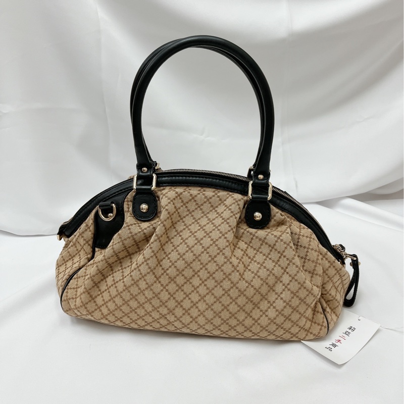 莉亞精品♡Gucci 223974 帆布斜背包 二手-3