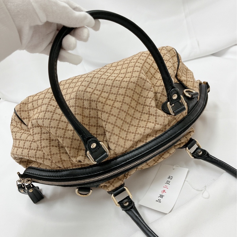 莉亞精品♡Gucci 223974 帆布斜背包 二手-5