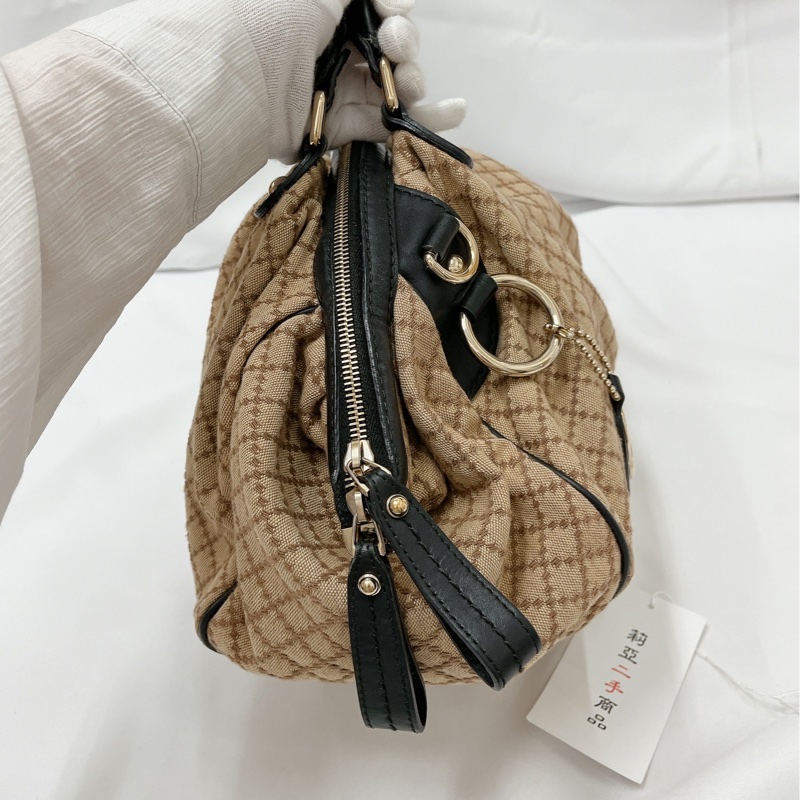 莉亞精品♡Gucci 223974 帆布斜背包 二手-6