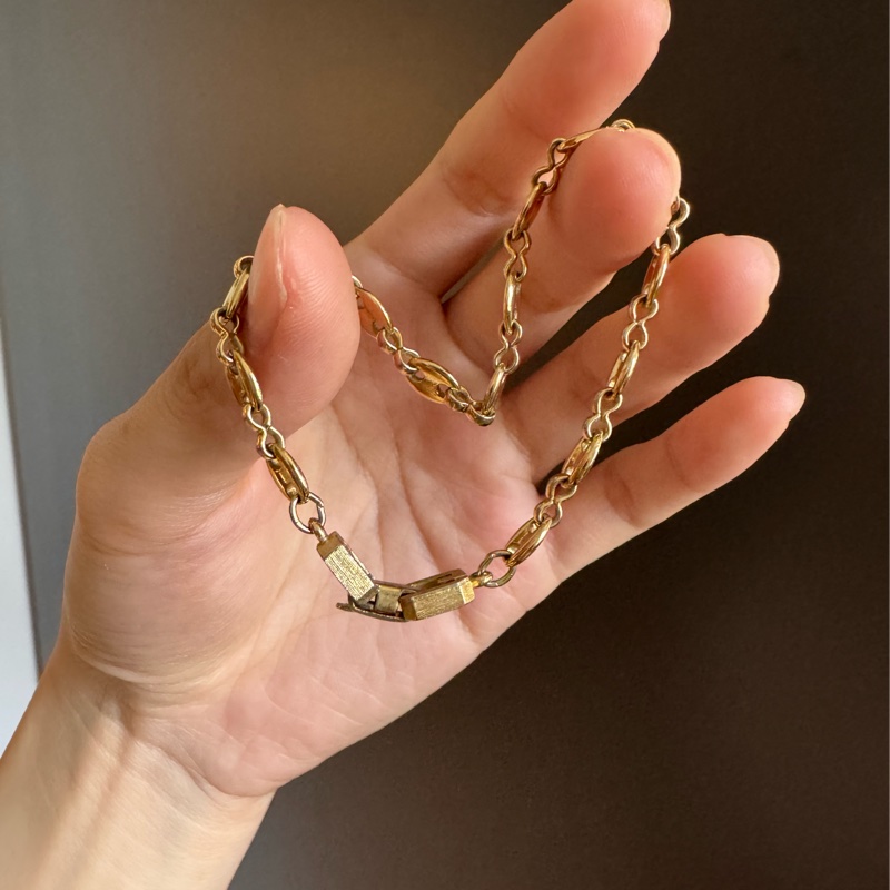 Vintage Givenchy gold plated bracelet 紀梵希鍍金手鏈 19cm-5