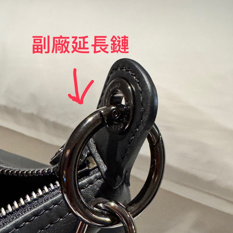Longchamp HOBO 黑色 皮革包-28