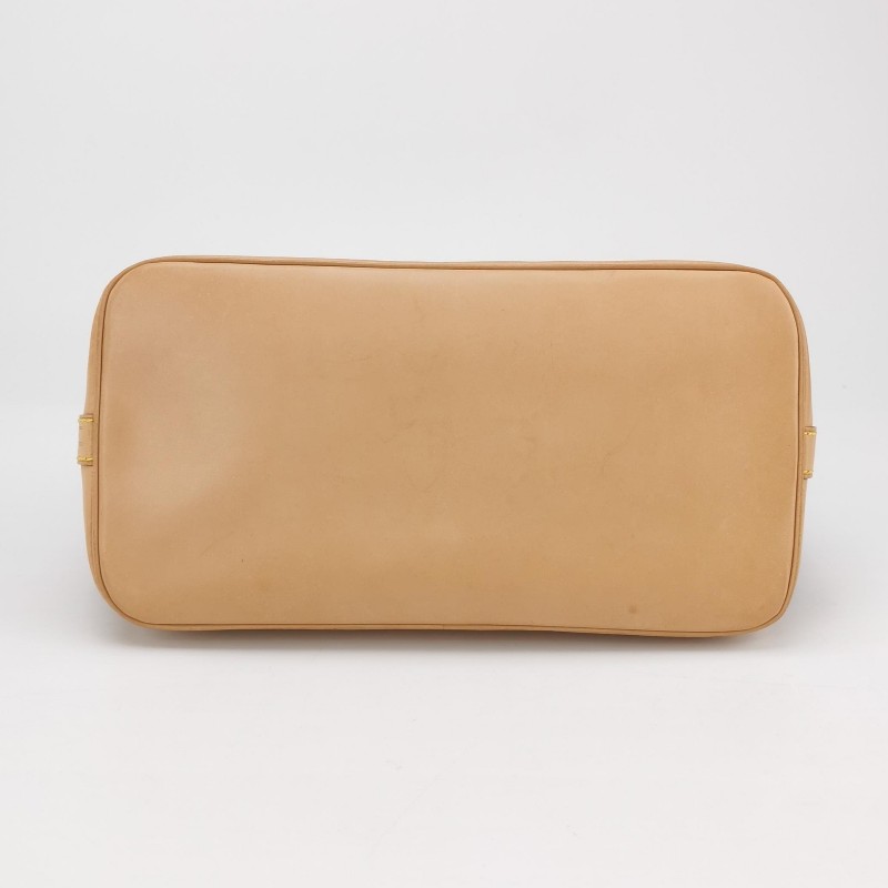 Louis Vuitton (LV) Alma小號植鞣革Monogram印花貝殼包手提包-5