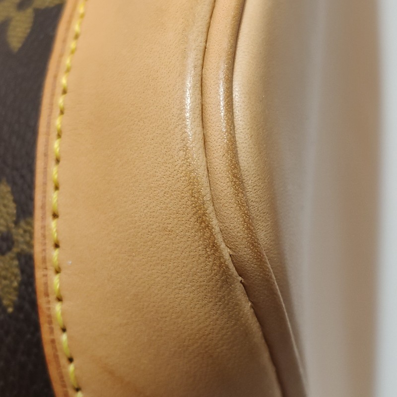Louis Vuitton (LV) Alma小號植鞣革Monogram印花貝殼包手提包-8