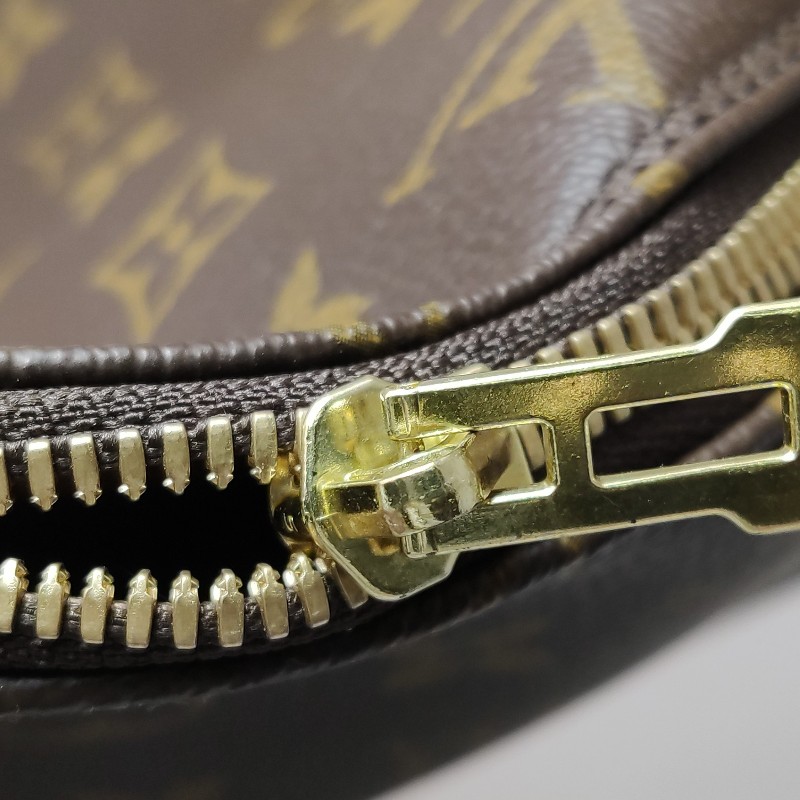Louis Vuitton (LV) Alma小號植鞣革Monogram印花貝殼包手提包-9