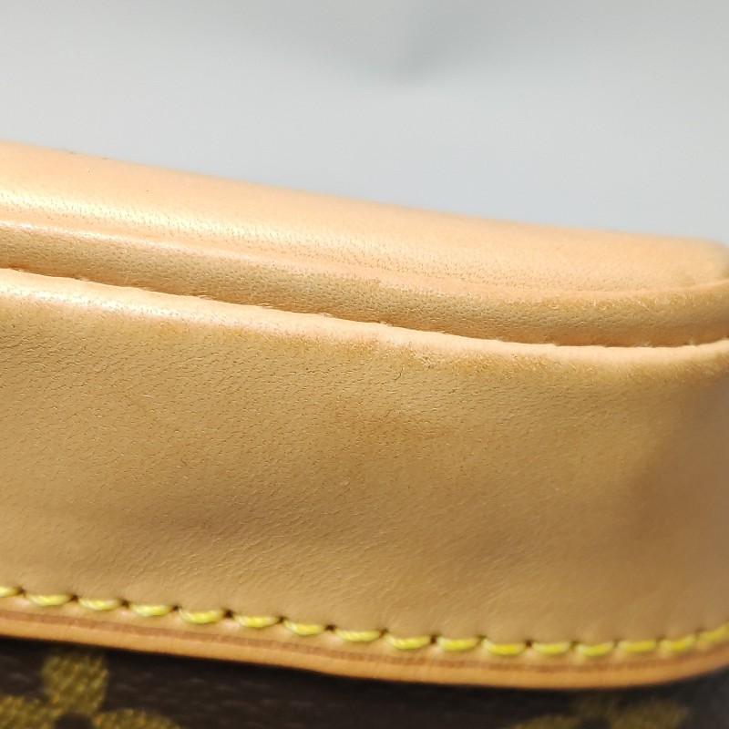 Louis Vuitton (LV) Alma小號植鞣革Monogram印花貝殼包手提包-13