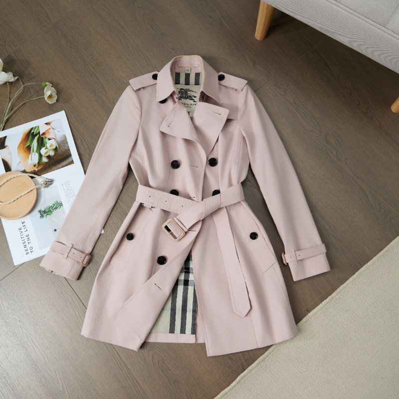 ❤️ BURBERRY 氣質經典風衣-0