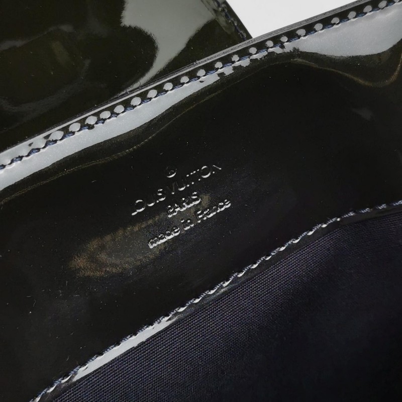 Louis Vuitton (LV) Melrose Avenue漆皮壓紋老花手提包-7