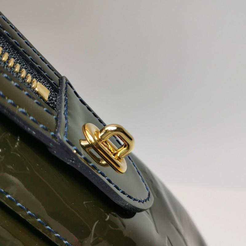Louis Vuitton (LV) Melrose Avenue漆皮壓紋老花手提包-11