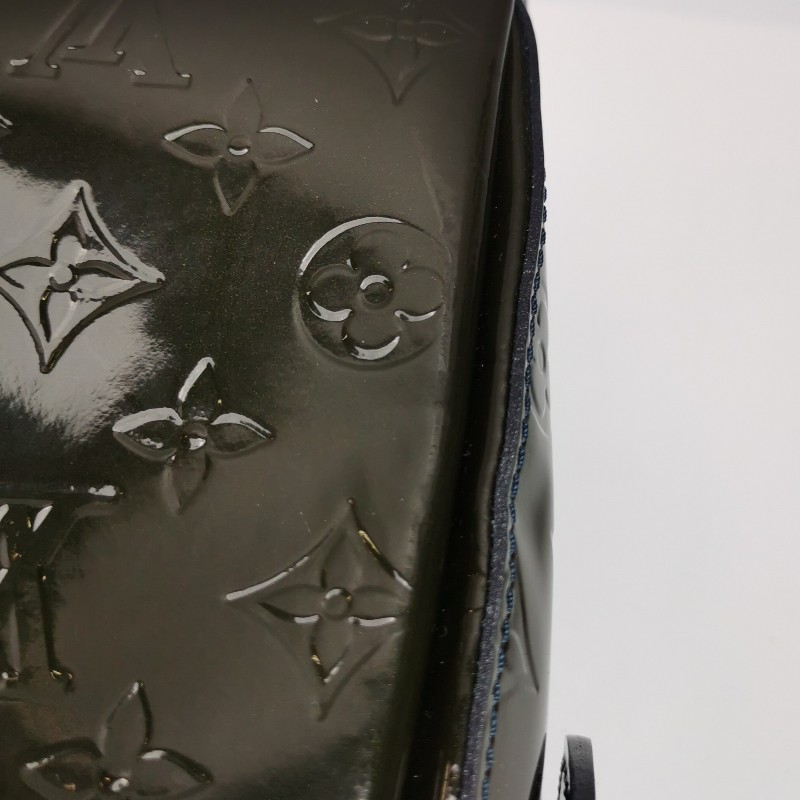 Louis Vuitton (LV) Melrose Avenue漆皮壓紋老花手提包-15