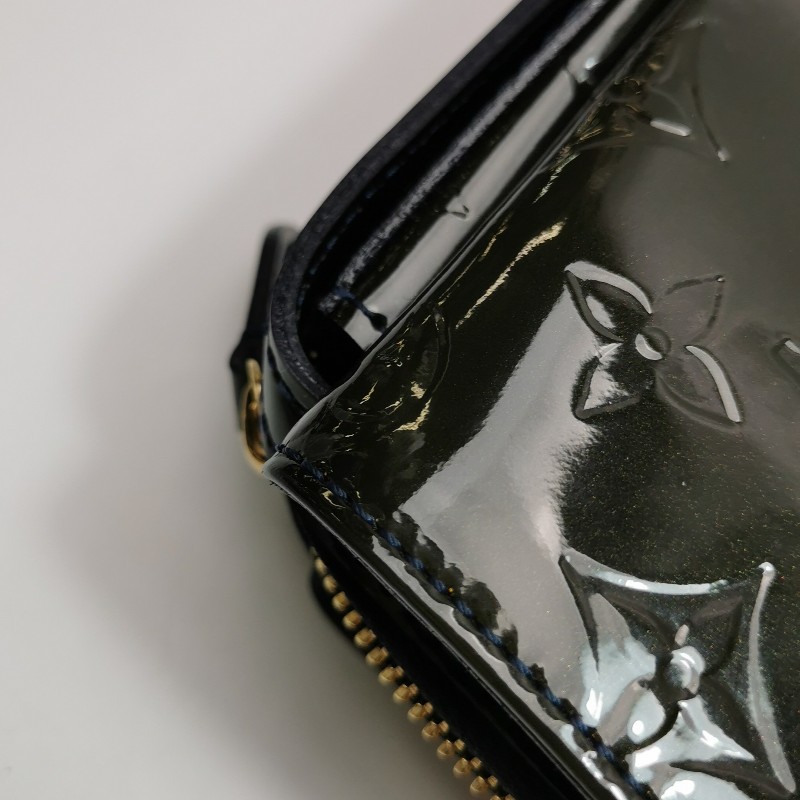 Louis Vuitton (LV) Melrose Avenue漆皮壓紋老花手提包-17