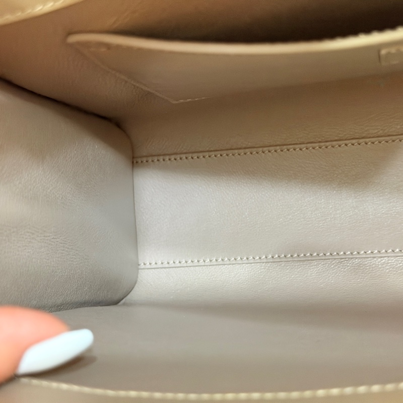 Saint Laurent Manhattan Bag 灰米駝色金扣 曼哈頓 中號-13