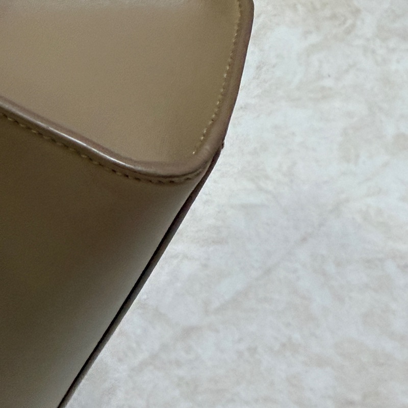 Saint Laurent Manhattan Bag 灰米駝色金扣 曼哈頓 中號-25