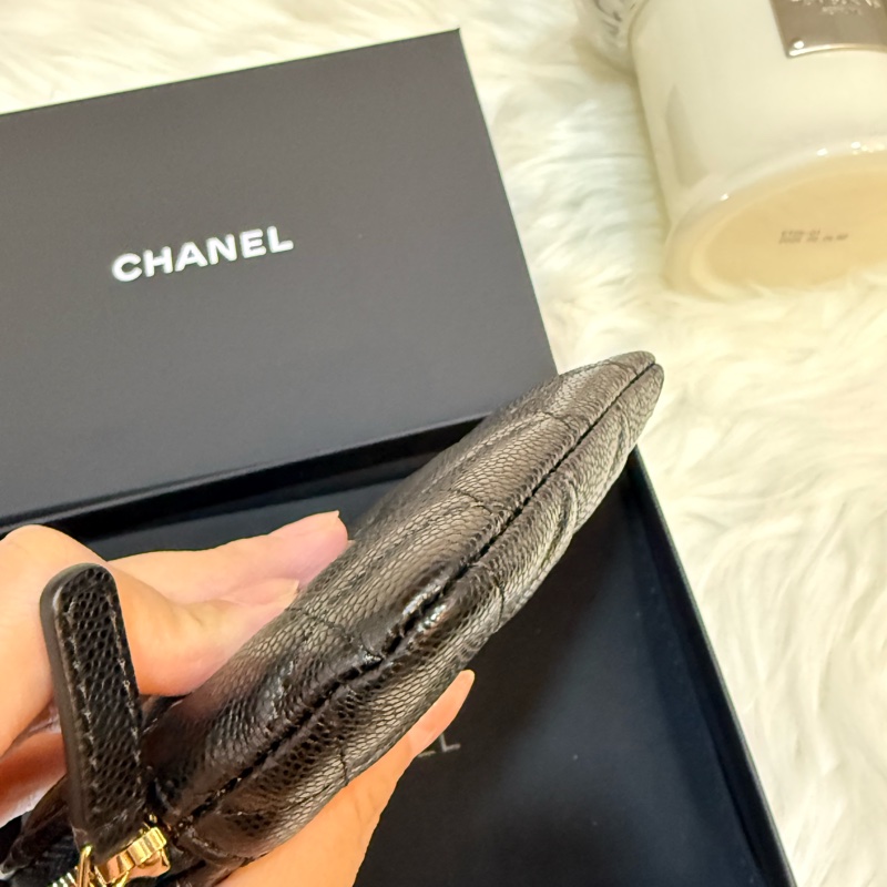 Chanel黑金小牛皮吐司包-6