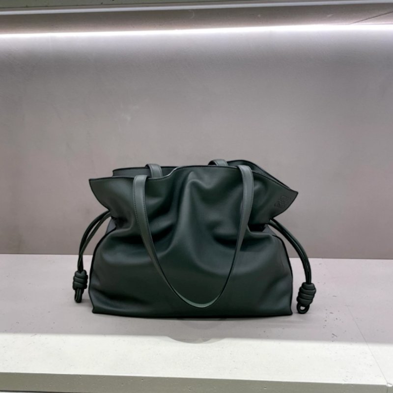 🎉新品好折扣✨Loewe 超大型 XL 納帕小牛皮 Flamenco 包 溫暖沙漠色-5